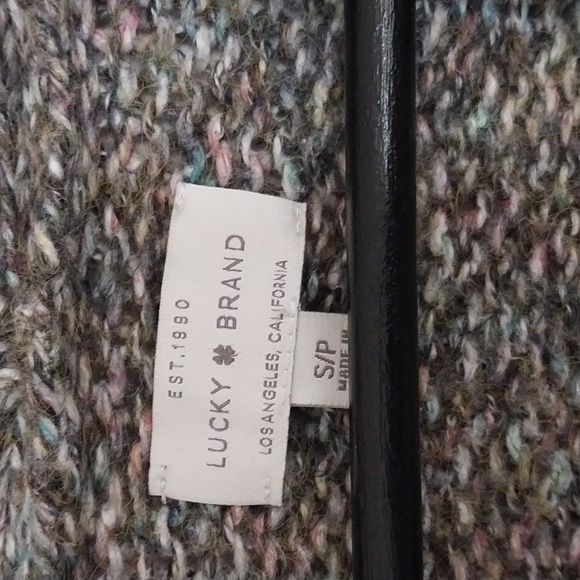 Lucky Brand knit cardigan sweater long sleeves - Picture 3 of 7